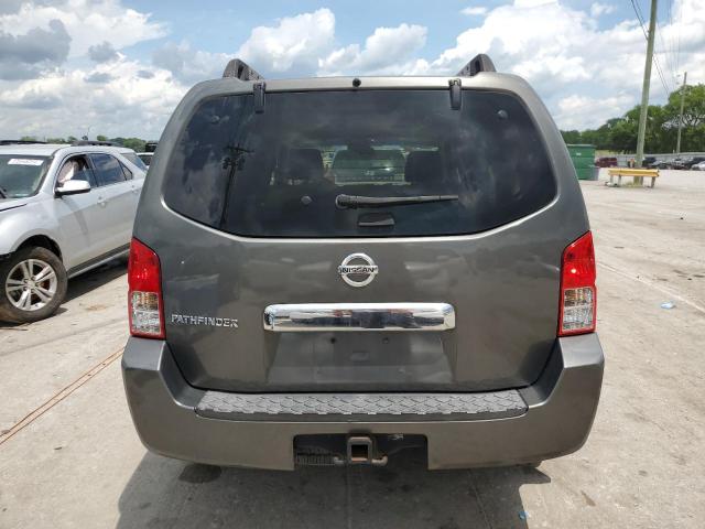 5N1AR18U86C655503 - 2006 NISSAN PATHFINDER LE GRAY photo 6