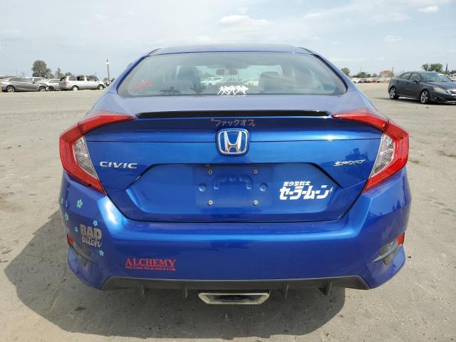 2HGFC2F87KH606499 - 2019 HONDA CIVIC SPORT 蓝色 照片 6
