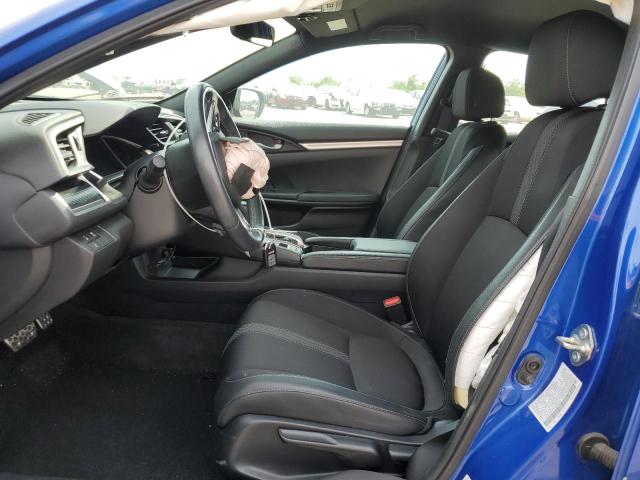 2HGFC2F87KH606499 - 2019 HONDA CIVIC SPORT 蓝色 照片 7