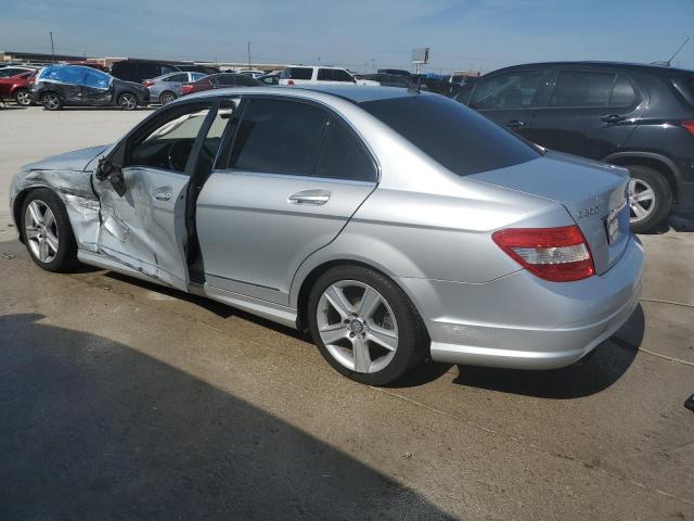 WDDGF8BB1AF418629 - 2010 MERCEDES-BENZ C 300 4MATIC SILVER photo 2