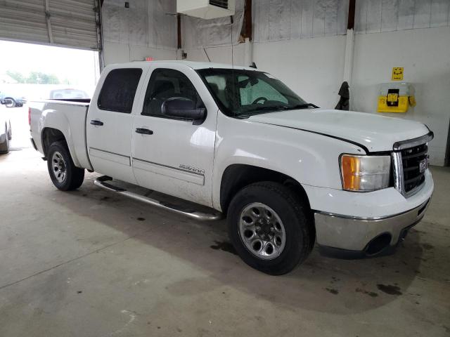 3GTRCUEA3AG187139 - 2010 GMC SIERRA C1500 SL WHITE photo 4