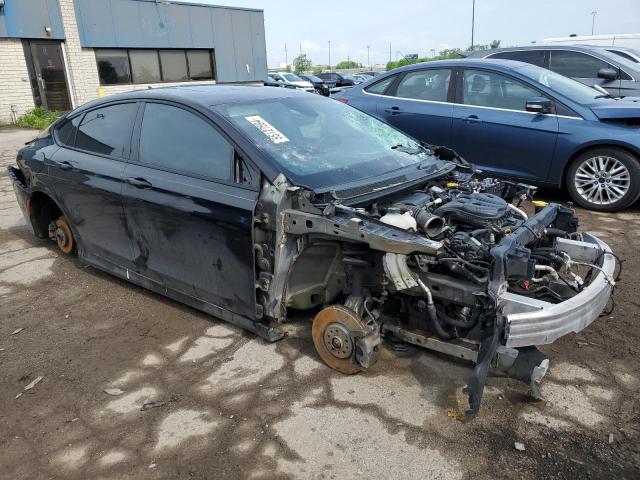 1C3CCCBG9FN532752 - 2015 CHRYSLER 200 S GRAY photo 4