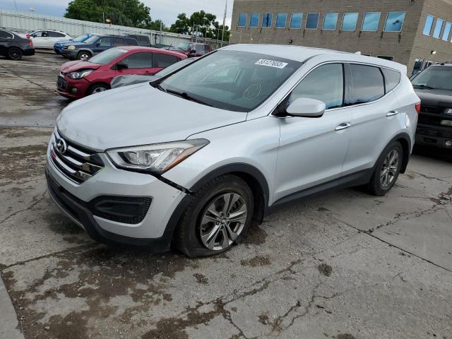 5XYZT3LB9EG152048 - 2014 HYUNDAI SANTA FE S SILVER photo 1