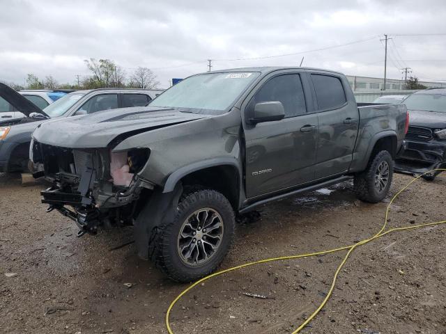 1GCGTEEN6J1158037 - 2018 CHEVROLET COLORADO ZR2 GREEN photo 1