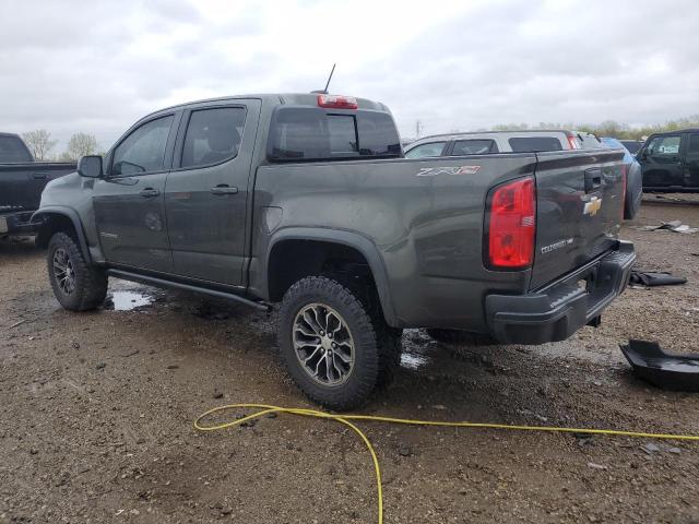 1GCGTEEN6J1158037 - 2018 CHEVROLET COLORADO ZR2 GREEN photo 2