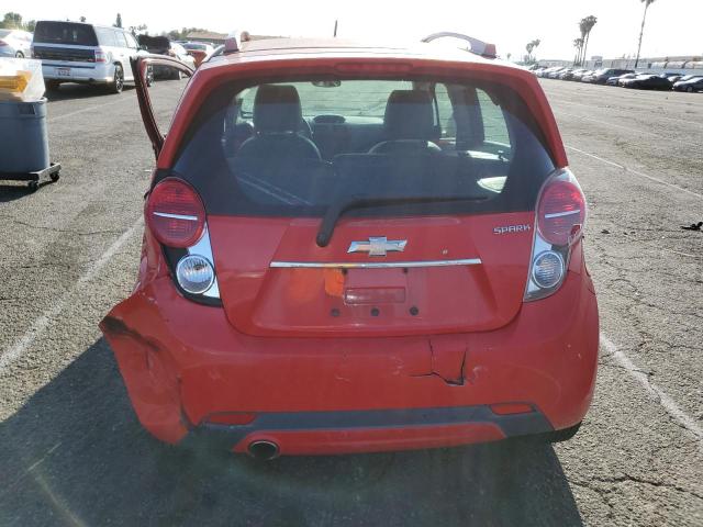 KL8CF6S90DC520884 - 2013 CHEVROLET SPARK 2LT RED photo 6