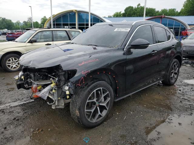 ZASPAKBN1M7D03518 - 2021 ALFA ROMEO STELVIO TI BLACK photo 1