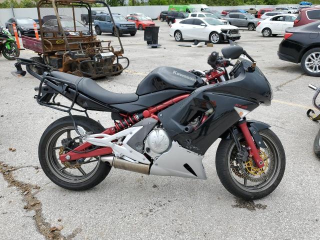 JKAEXEA126A010029 - 2006 KAWASAKI EX650 A6F BLACK photo 1