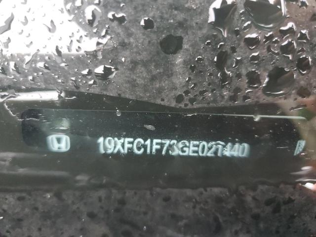 19XFC1F73GE021440 - 2016 HONDA CIVIC EXL WHITE photo 12