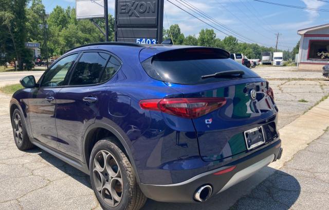 ZASFAKPN2J7B89674 - 2018 ALFA ROMEO STELVIO SPORT Blau Foto 3