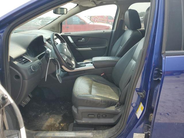 2FMDK3AK9DBB69026 - 2013 FORD EDGE SPORT BLUE photo 7