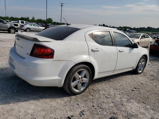 1C3CDZEG4CN253264 - 2012 DODGE AVENGER ES SXT WHITE photo 3