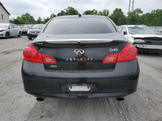 JN1CV6AR8FM520238 - 2015 INFINITI Q40 BLACK photo 6