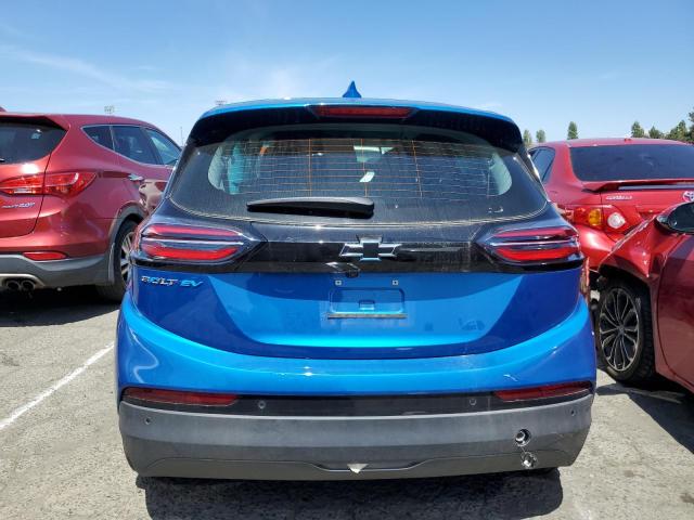 1G1FX6S07P4151404 - 2023 CHEVROLET BOLT EV 2LT BLUE photo 6