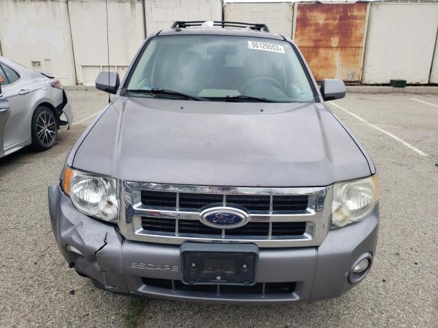 1FMCU49H28KC40180 - 2008 FORD ESCAPE HEV GRAY photo 5