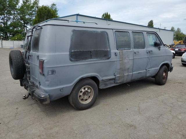 2B6HB21Y8NK103478 - 1992 DODGE RAM VAN B250 GRAY photo 3