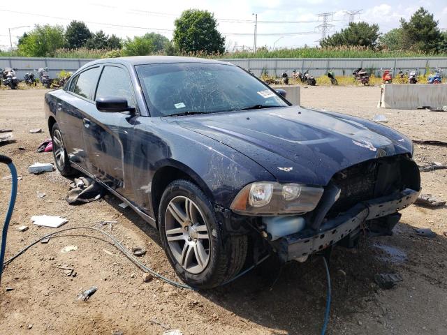 2C3CDXAGXCH267835 - 2012 DODGE CHARGER POLICE BLACK photo 4