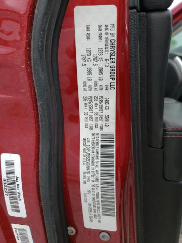 1C4PJMBS2EW100476 - 2014 JEEP CHEROKEE TRAILHAWK MAROON photo 13