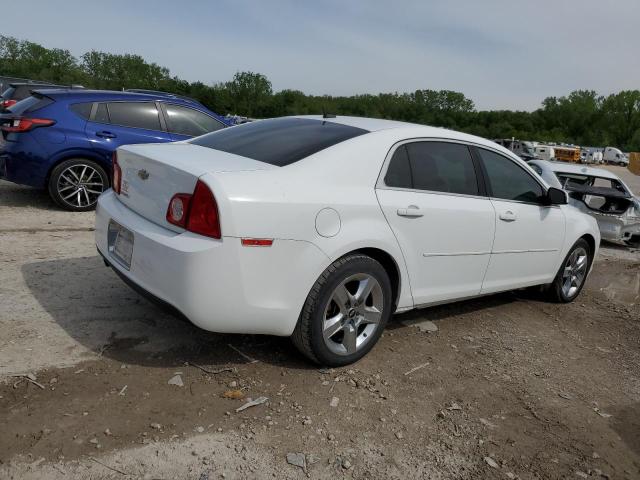 1G1ZC5EB2AF206465 - 2010 CHEVROLET MALIBU 1LT WHITE photo 3