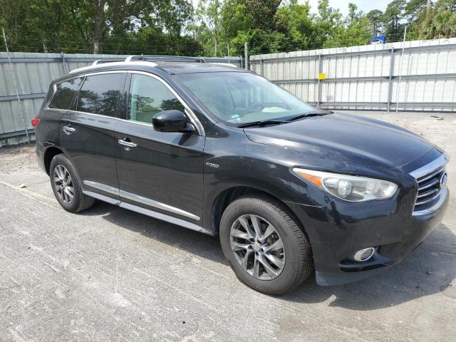 5N1CL0MN2EC524598 - 2014 INFINITI QX60 HYBRID BLACK photo 4