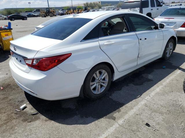 5NPEB4ACXCH481706 - 2012 HYUNDAI SONATA GLS WHITE photo 3