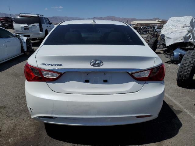 5NPEB4ACXCH481706 - 2012 HYUNDAI SONATA GLS WHITE photo 6