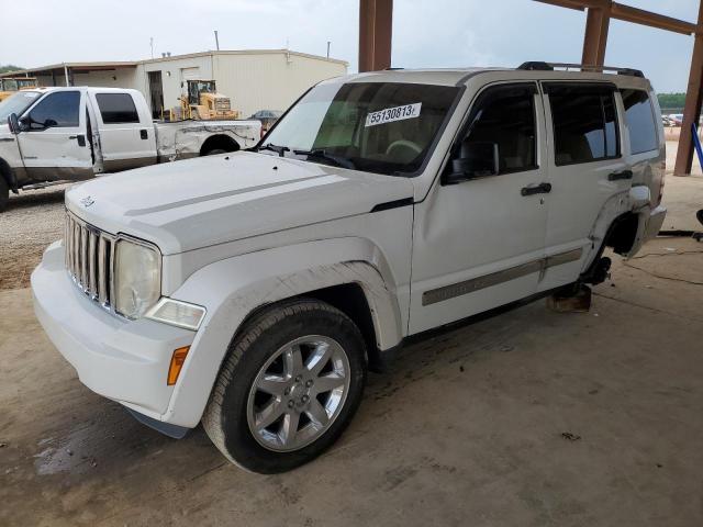 1J8GP58K48W195146 - 2008 JEEP LIBERTY LIMITED WHITE photo 1