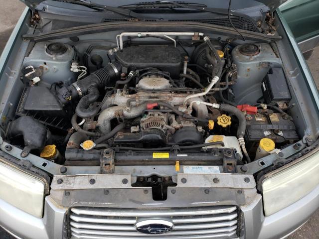 JF1SG67668H730127 - 2008 SUBARU FORESTER 2.5X LL BEAN GREEN photo 11
