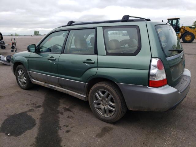 JF1SG67668H730127 - 2008 SUBARU FORESTER 2.5X LL BEAN GREEN photo 2