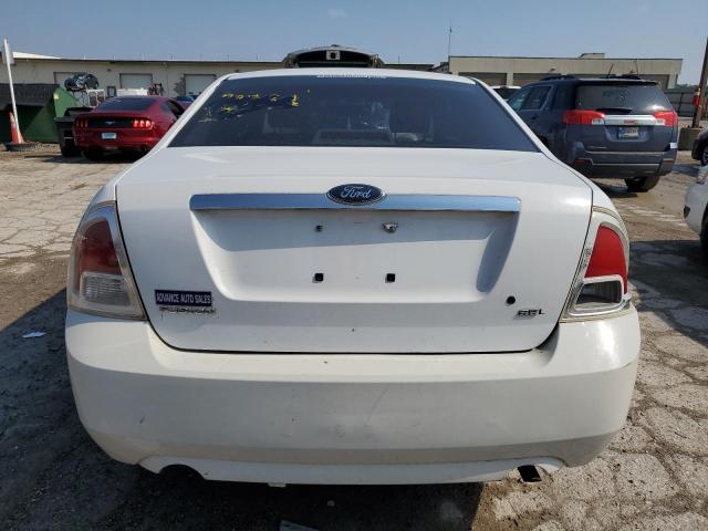 3FAHP08Z27R123316 - 2007 FORD FUSION SEL WHITE photo 6