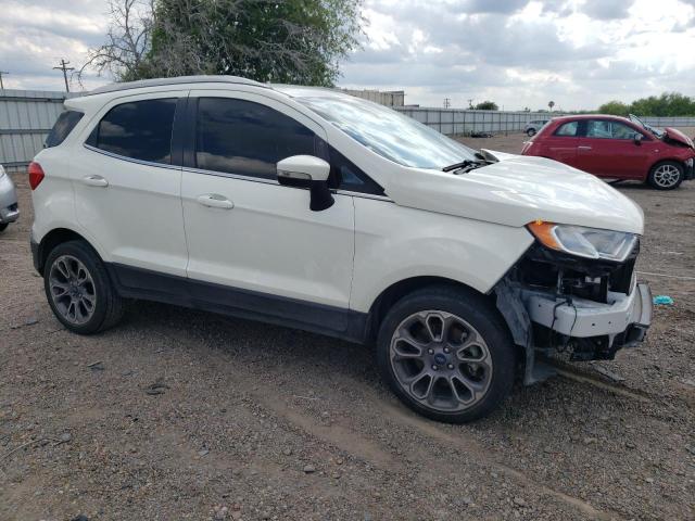 MAJ3S2KE7LC393371 - 2020 FORD ECOSPORT TITANIUM WHITE photo 4