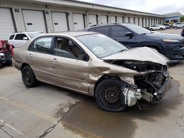 2T1BR32E84C253880 - 2004 TOYOTA COROLLA CE BEIGE photo 4