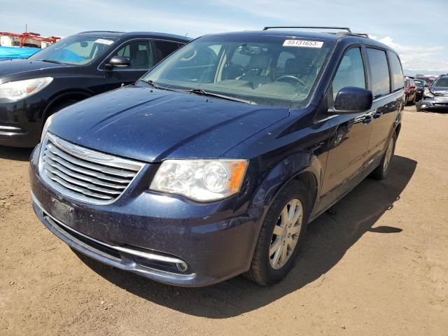 2C4RC1BG1DR573550 - 2013 CHRYSLER TOWN & COU TOURING 蓝色 照片 1