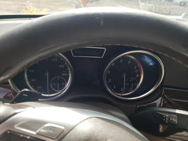 4JGDA5HB1CA042267 - 2012 MERCEDES-BENZ ML 350 4MATIC WHITE photo 9