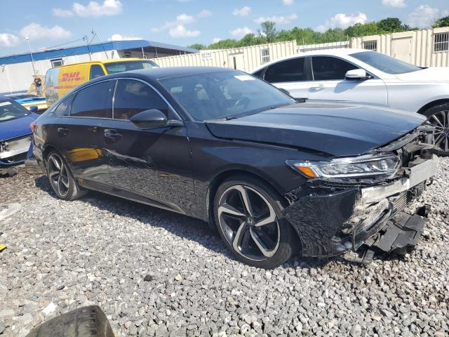 1HGCV1F31JA022169 - 2018 HONDA ACCORD SPORT 黑色 照片 4