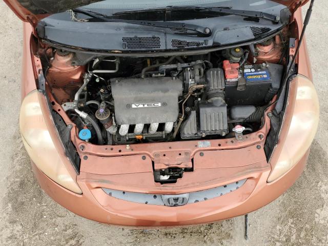 JHMGD38627S012094 - 2007 HONDA FIT S 橙色 照片 12