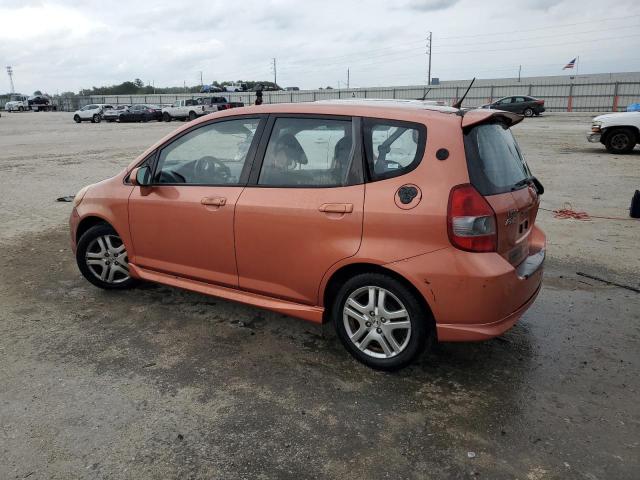 JHMGD38627S012094 - 2007 HONDA FIT S 橙色 照片 2