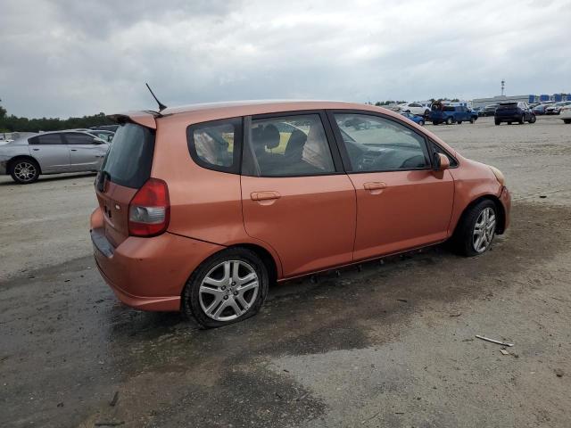 JHMGD38627S012094 - 2007 HONDA FIT S 橙色 照片 3