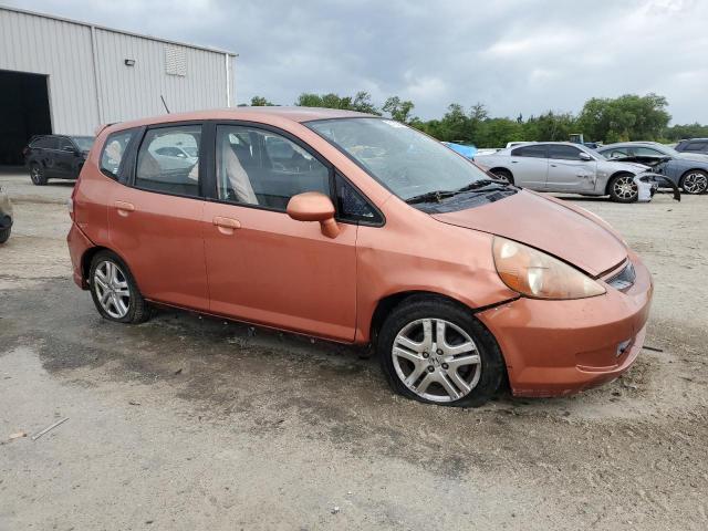 JHMGD38627S012094 - 2007 HONDA FIT S 橙色 照片 4
