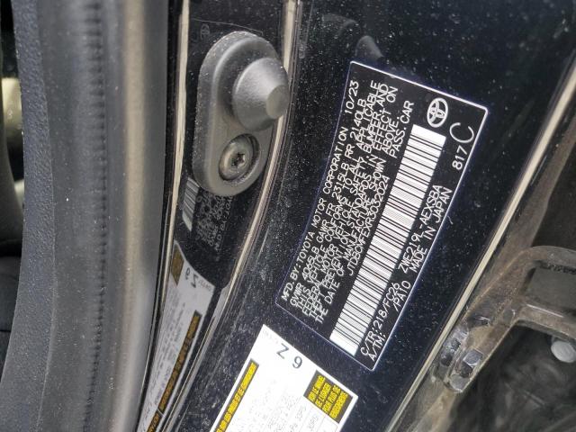 JTDBCMFEXR3032024 - 2024 TOYOTA COROLLA LE BLACK photo 12