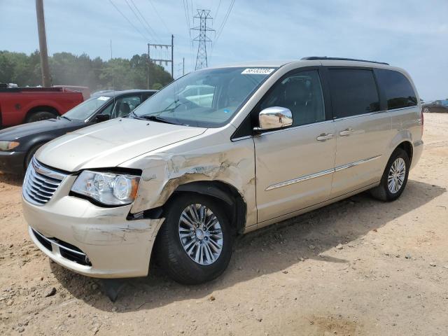 2C4RC1CG5DR641718 - 2013 CHRYSLER TOWN & COU TOURING L GOLD photo 1