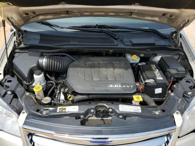 2C4RC1CG5DR641718 - 2013 CHRYSLER TOWN & COU TOURING L GOLD photo 12