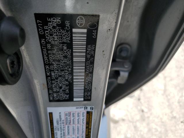 JTNB11HK2J3018982 - 2018 TOYOTA CAMRY L SILVER photo 13