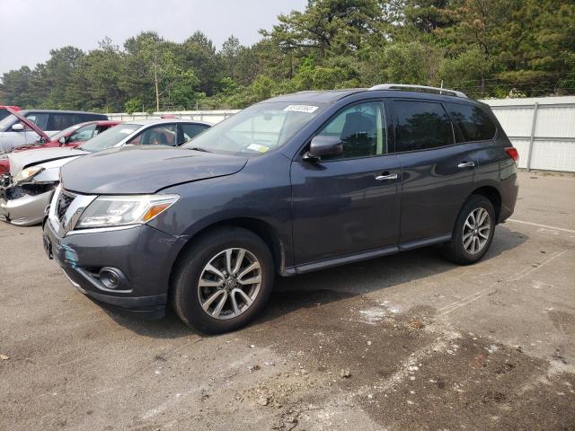 5N1AR2MMXDC668861 - 2013 NISSAN PATHFINDER S GRAY photo 1