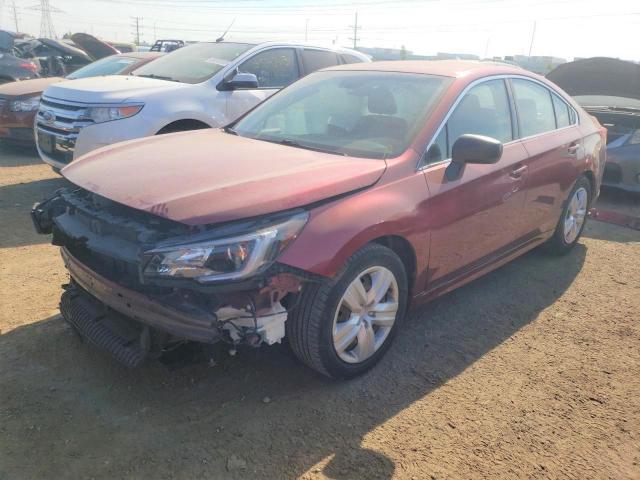 4S3BNAB63K3037269 - 2019 SUBARU LEGACY 2.5I RED photo 1