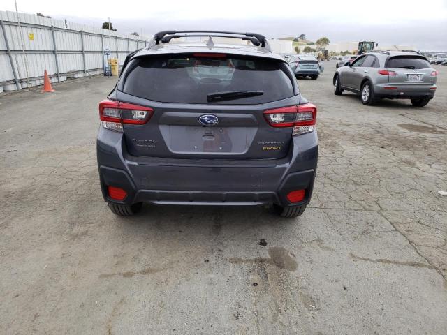 JF2GTHSC5MH283421 - 2021 SUBARU CROSSTREK SPORT GRAY photo 6