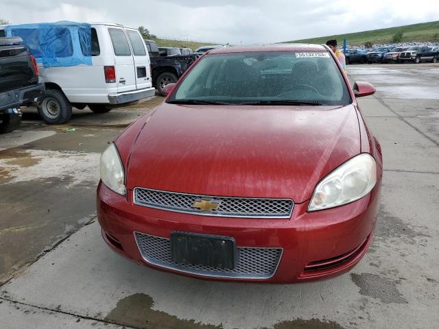 2G1WB5E3XE1128528 - 2014 CHEVROLET IMPALA LIM LT RED photo 5