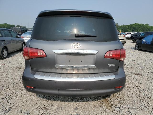 JN8AZ2NF0H9643933 - 2017 INFINITI QX80 BASE GRAY photo 6