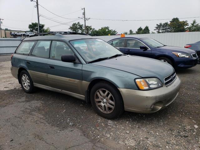 4S3BH665627649304 - 2000 SUBARU OUTBACK OUTBACK GREEN photo 4