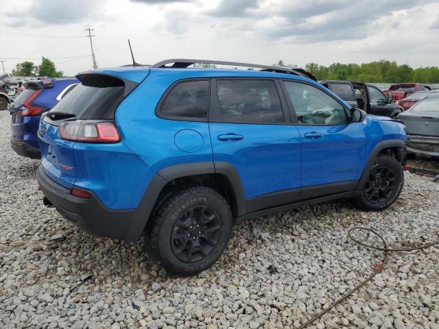1C4PJMBX7MD126450 - 2021 JEEP CHEROKEE TRAILHAWK BLUE photo 3